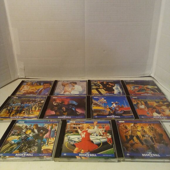 Time Life Music The Rock N Roll Era 1950s 50s Lot of 11 - Picture 1 of 13